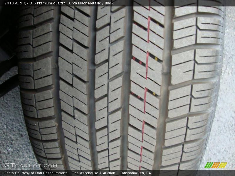 Orca Black Metallic / Black 2010 Audi Q7 3.6 Premium quattro