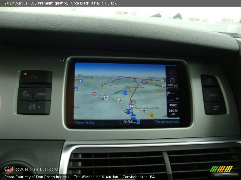 Orca Black Metallic / Black 2010 Audi Q7 3.6 Premium quattro