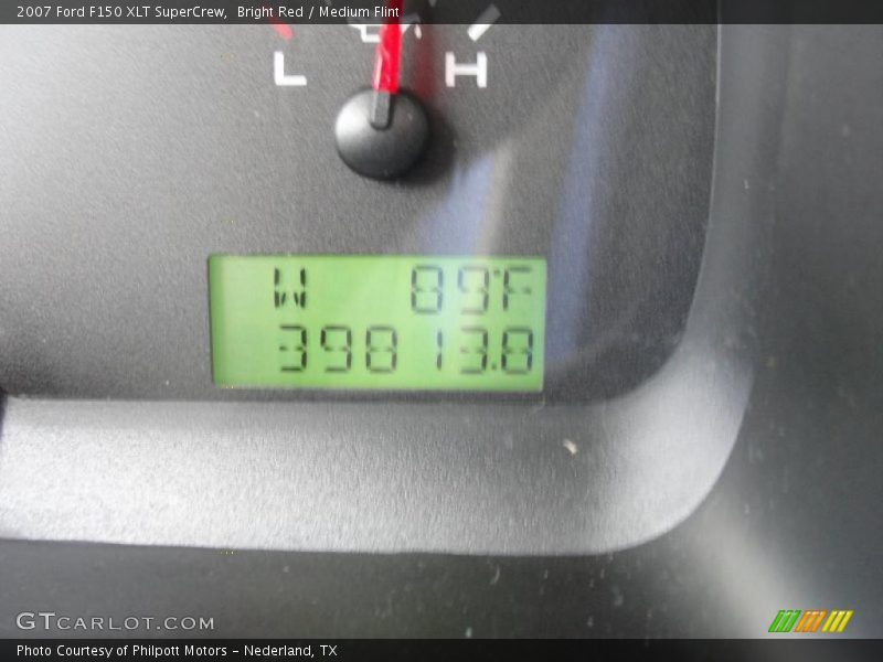 Bright Red / Medium Flint 2007 Ford F150 XLT SuperCrew