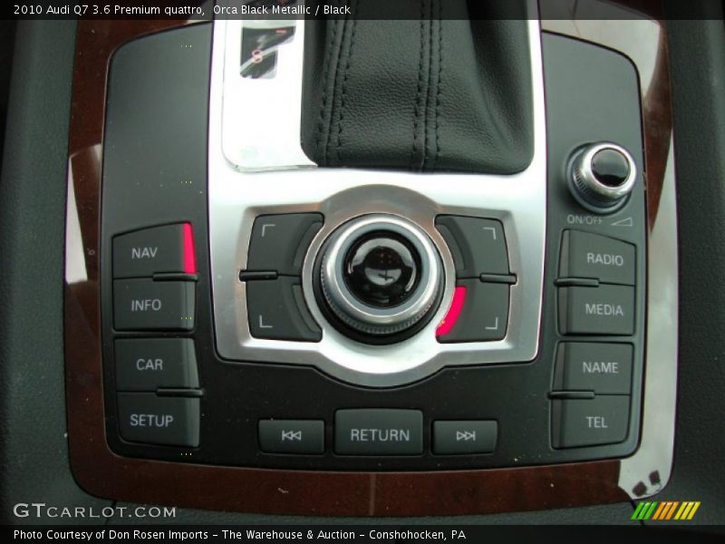 Orca Black Metallic / Black 2010 Audi Q7 3.6 Premium quattro