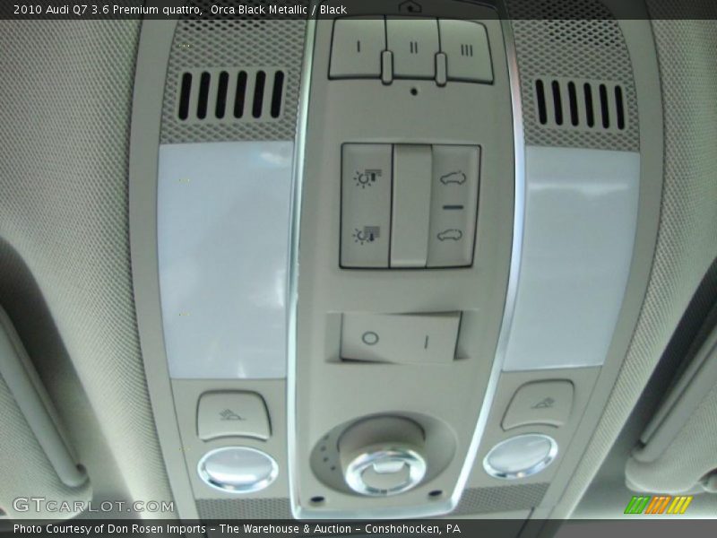 Orca Black Metallic / Black 2010 Audi Q7 3.6 Premium quattro