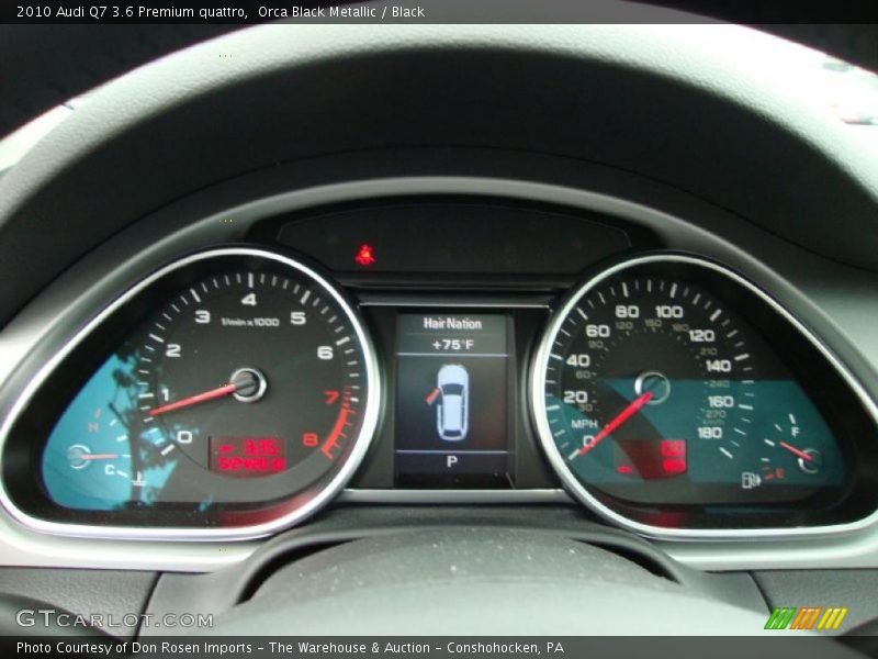 Orca Black Metallic / Black 2010 Audi Q7 3.6 Premium quattro