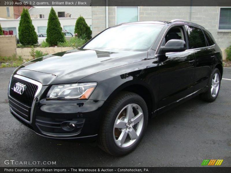 Brilliant Black / Black 2010 Audi Q5 3.2 quattro