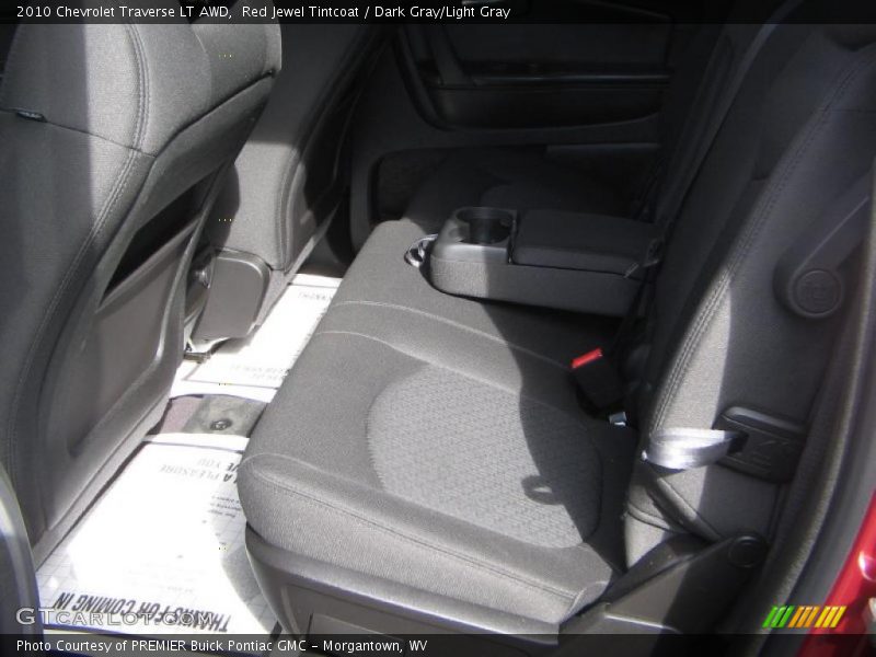 Red Jewel Tintcoat / Dark Gray/Light Gray 2010 Chevrolet Traverse LT AWD