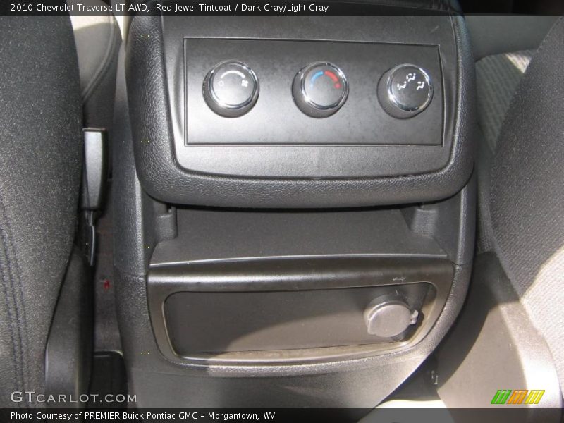 Red Jewel Tintcoat / Dark Gray/Light Gray 2010 Chevrolet Traverse LT AWD