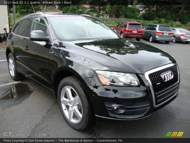 Brilliant Black / Black 2010 Audi Q5 3.2 quattro