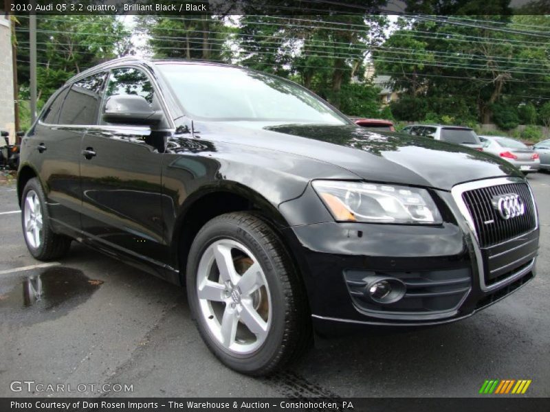 Brilliant Black / Black 2010 Audi Q5 3.2 quattro