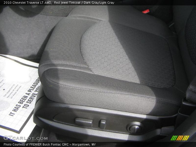Red Jewel Tintcoat / Dark Gray/Light Gray 2010 Chevrolet Traverse LT AWD