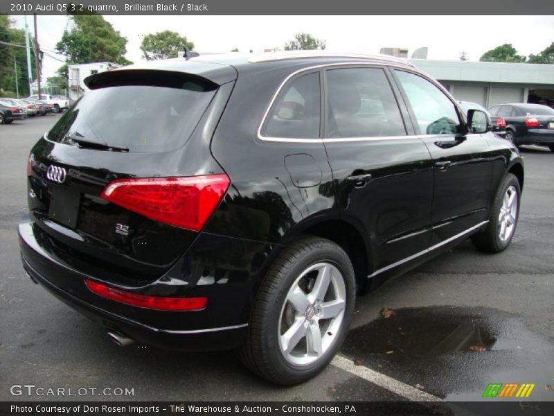 Brilliant Black / Black 2010 Audi Q5 3.2 quattro