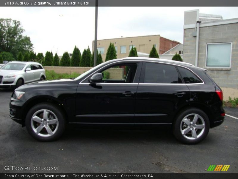Brilliant Black / Black 2010 Audi Q5 3.2 quattro
