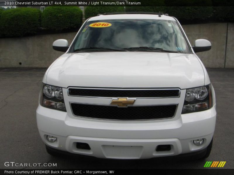 Summit White / Light Titanium/Dark Titanium 2010 Chevrolet Suburban LT 4x4