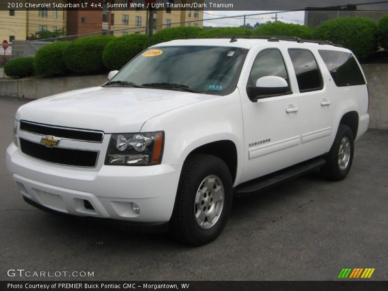 Summit White / Light Titanium/Dark Titanium 2010 Chevrolet Suburban LT 4x4