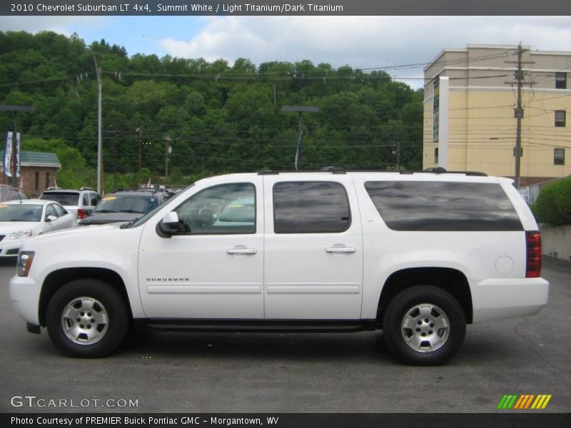 Summit White / Light Titanium/Dark Titanium 2010 Chevrolet Suburban LT 4x4