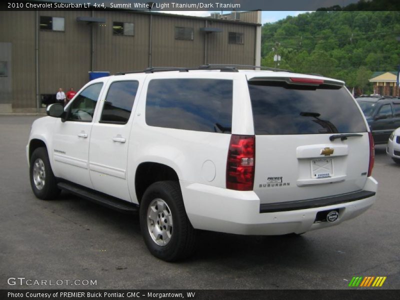 Summit White / Light Titanium/Dark Titanium 2010 Chevrolet Suburban LT 4x4