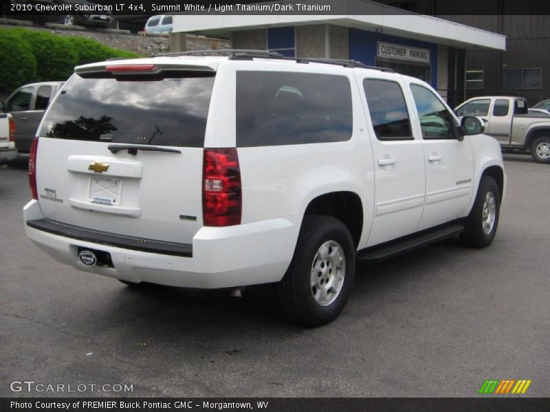 Summit White / Light Titanium/Dark Titanium 2010 Chevrolet Suburban LT 4x4