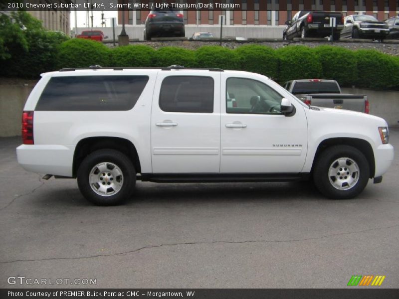 Summit White / Light Titanium/Dark Titanium 2010 Chevrolet Suburban LT 4x4
