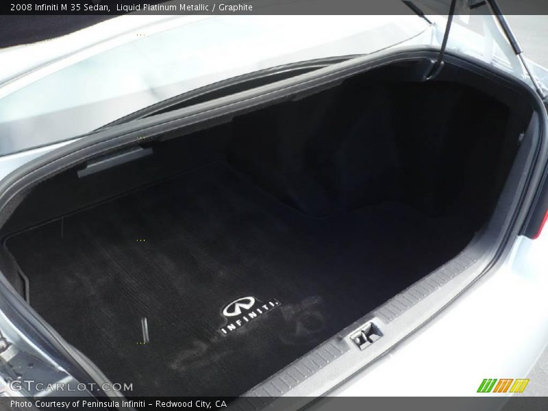 Liquid Platinum Metallic / Graphite 2008 Infiniti M 35 Sedan