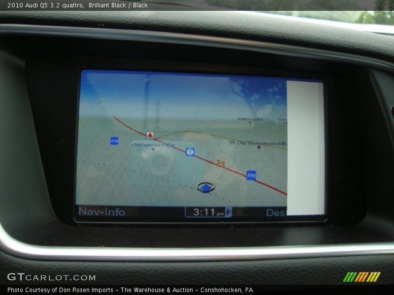 Brilliant Black / Black 2010 Audi Q5 3.2 quattro