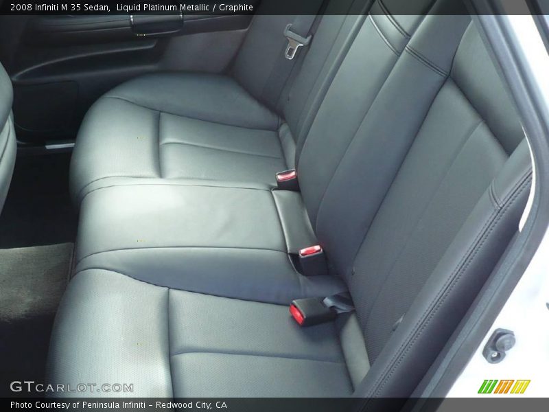 Liquid Platinum Metallic / Graphite 2008 Infiniti M 35 Sedan