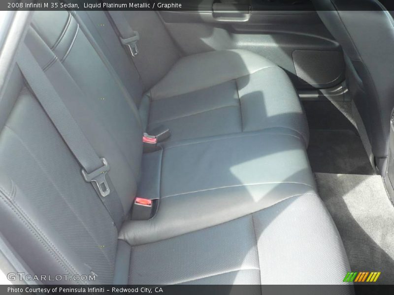 Liquid Platinum Metallic / Graphite 2008 Infiniti M 35 Sedan