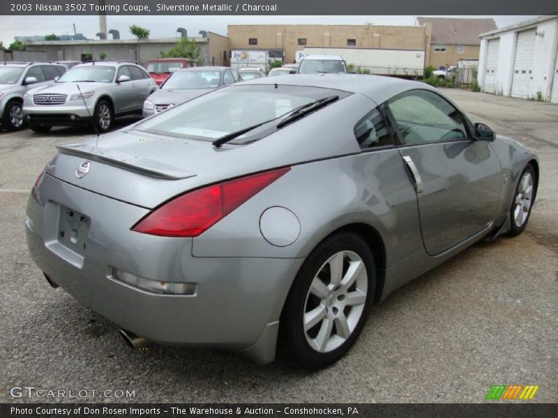 Silverstone Metallic / Charcoal 2003 Nissan 350Z Touring Coupe