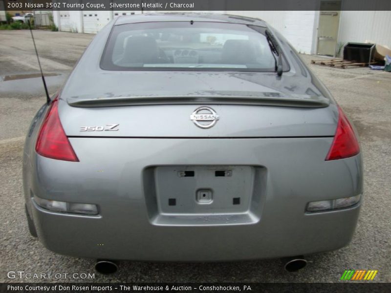 Silverstone Metallic / Charcoal 2003 Nissan 350Z Touring Coupe