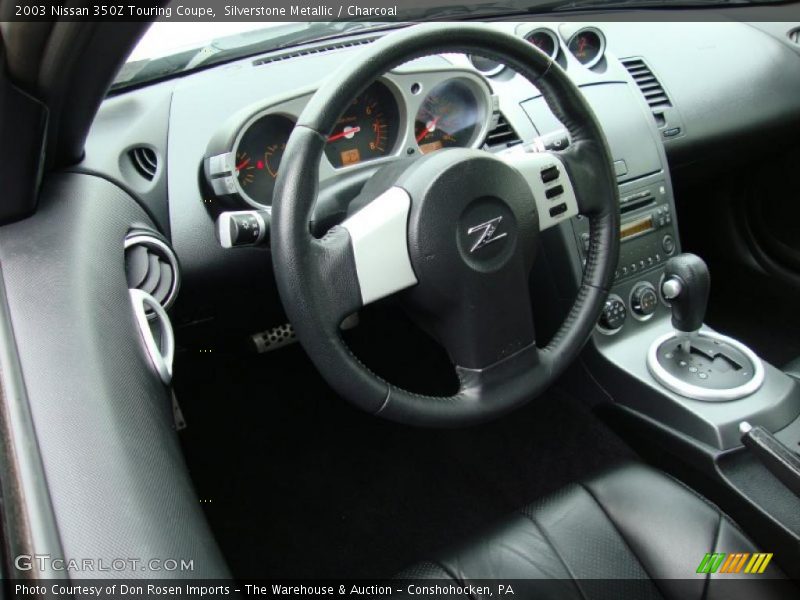 Silverstone Metallic / Charcoal 2003 Nissan 350Z Touring Coupe