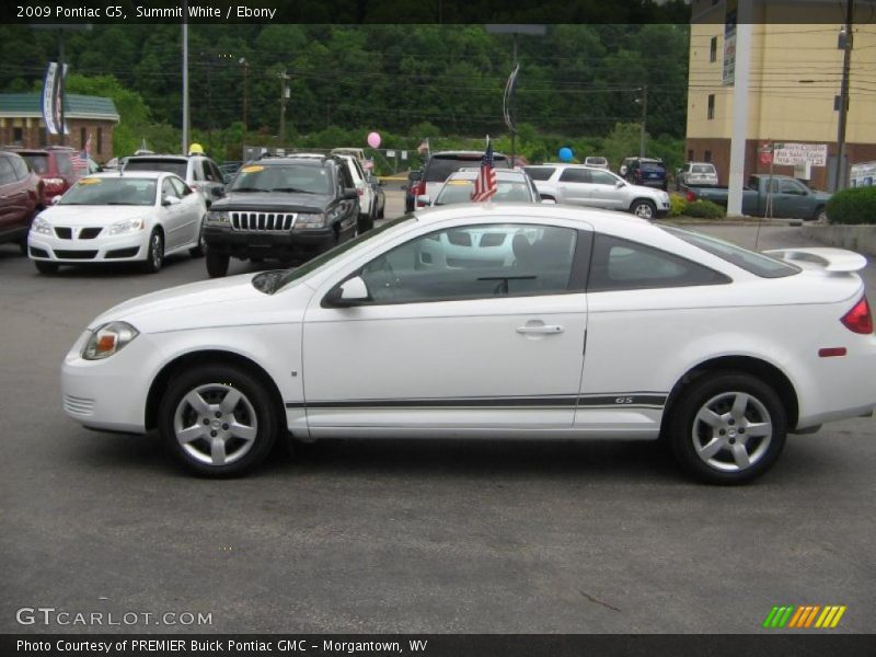 Summit White / Ebony 2009 Pontiac G5