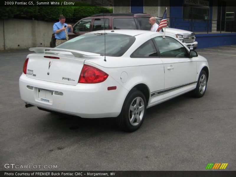 Summit White / Ebony 2009 Pontiac G5
