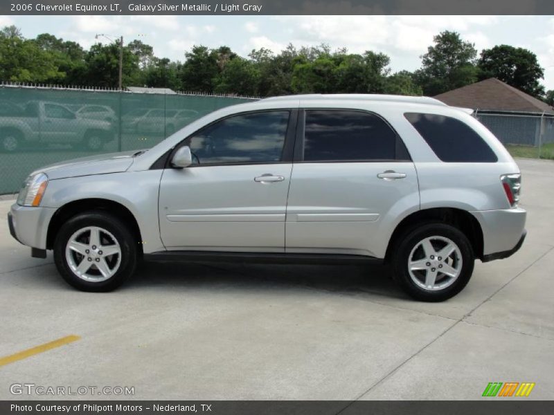 Galaxy Silver Metallic / Light Gray 2006 Chevrolet Equinox LT