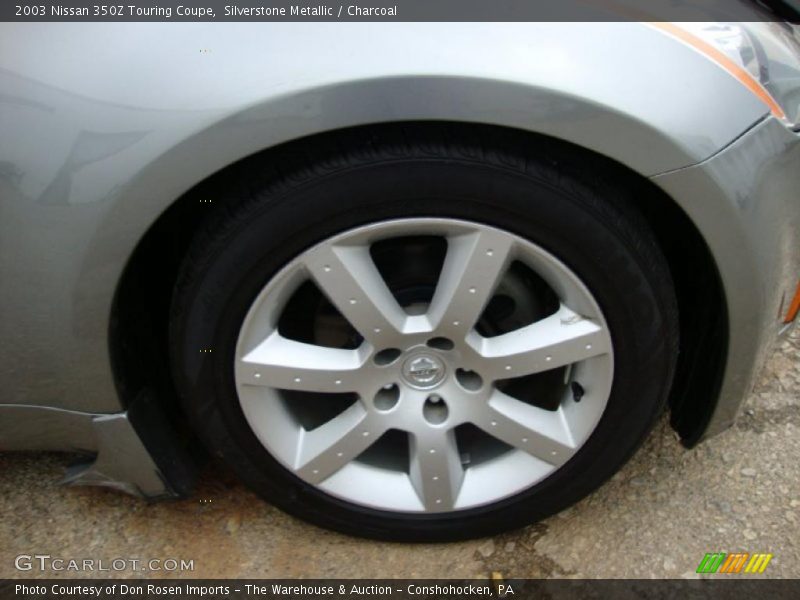 Silverstone Metallic / Charcoal 2003 Nissan 350Z Touring Coupe