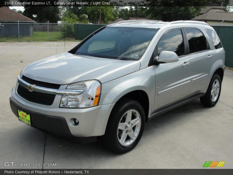 Galaxy Silver Metallic / Light Gray 2006 Chevrolet Equinox LT