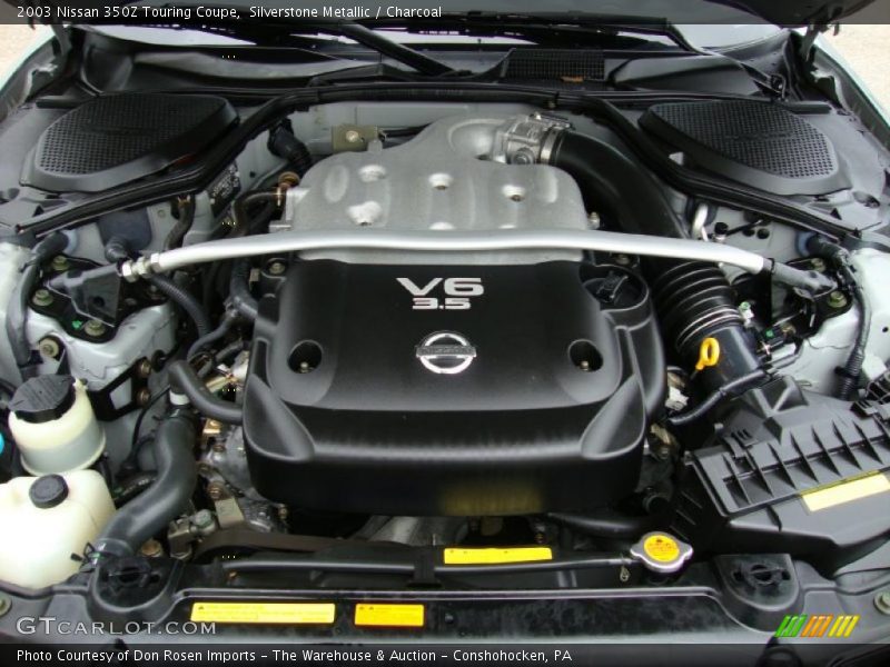 Silverstone Metallic / Charcoal 2003 Nissan 350Z Touring Coupe