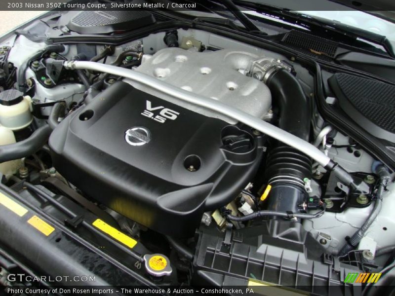 Silverstone Metallic / Charcoal 2003 Nissan 350Z Touring Coupe