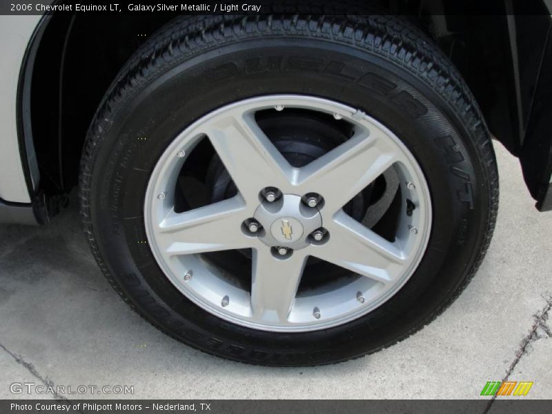 Galaxy Silver Metallic / Light Gray 2006 Chevrolet Equinox LT