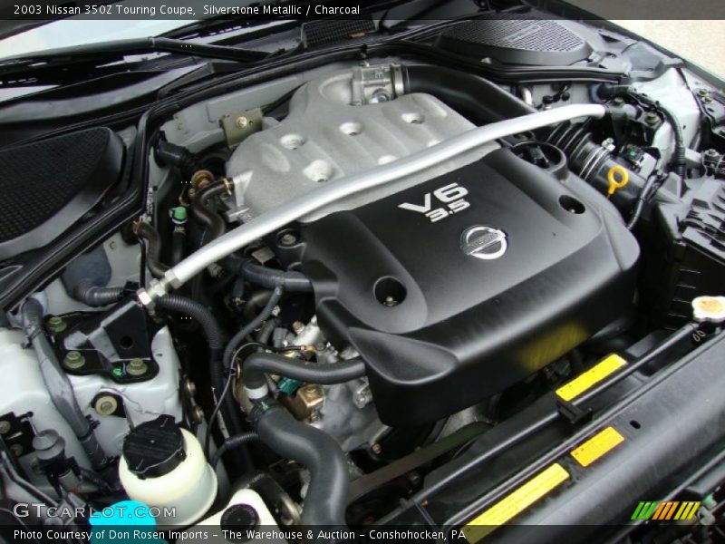 Silverstone Metallic / Charcoal 2003 Nissan 350Z Touring Coupe