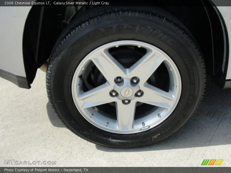 Galaxy Silver Metallic / Light Gray 2006 Chevrolet Equinox LT