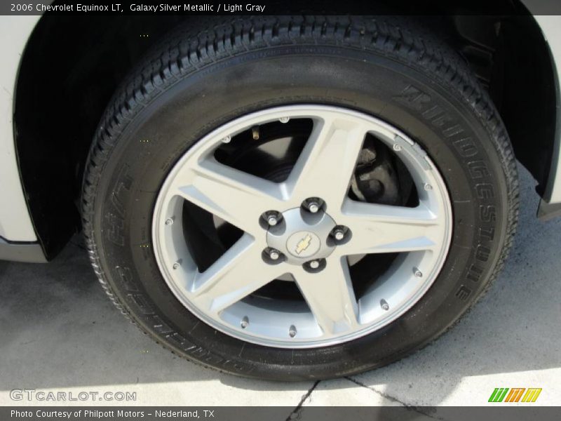 Galaxy Silver Metallic / Light Gray 2006 Chevrolet Equinox LT