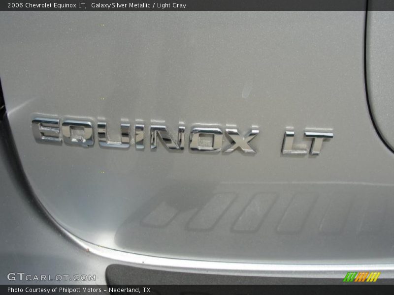 Galaxy Silver Metallic / Light Gray 2006 Chevrolet Equinox LT