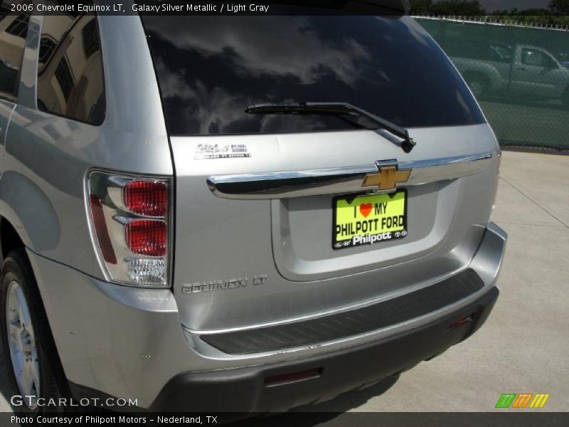 Galaxy Silver Metallic / Light Gray 2006 Chevrolet Equinox LT