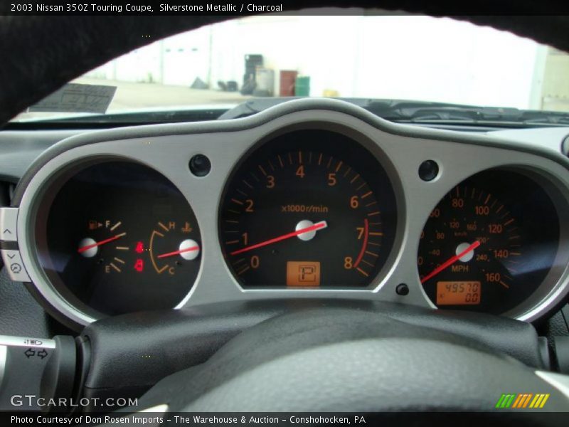 Silverstone Metallic / Charcoal 2003 Nissan 350Z Touring Coupe