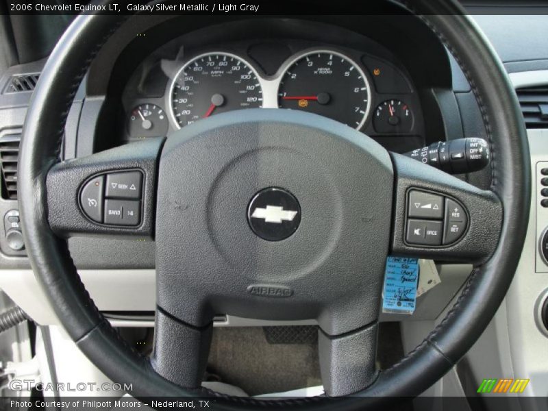 Galaxy Silver Metallic / Light Gray 2006 Chevrolet Equinox LT