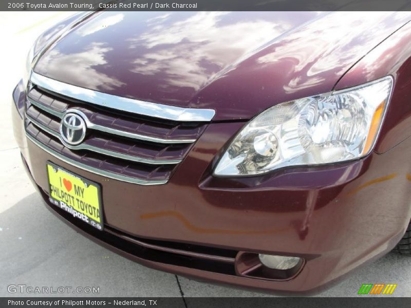 Cassis Red Pearl / Dark Charcoal 2006 Toyota Avalon Touring