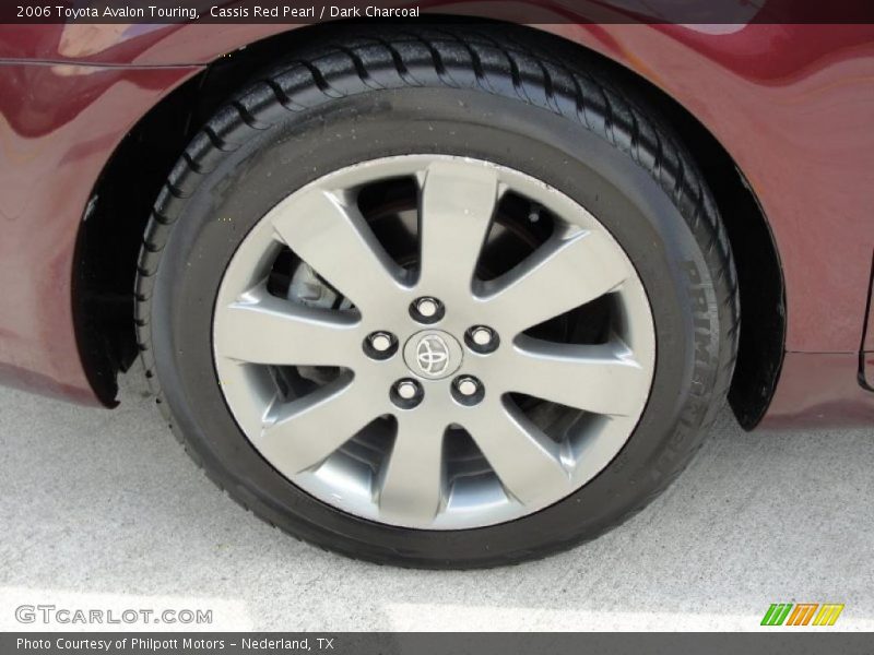 Cassis Red Pearl / Dark Charcoal 2006 Toyota Avalon Touring