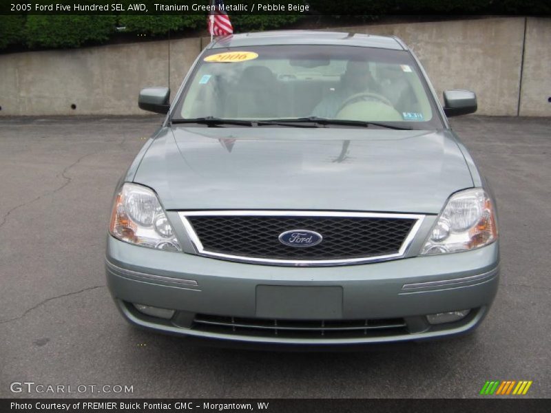 Titanium Green Metallic / Pebble Beige 2005 Ford Five Hundred SEL AWD