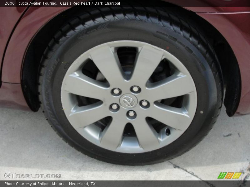 Cassis Red Pearl / Dark Charcoal 2006 Toyota Avalon Touring