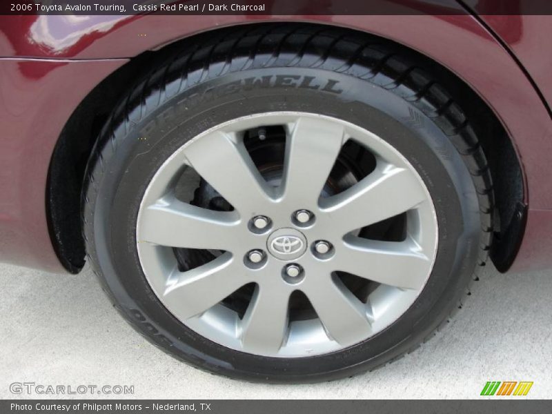 Cassis Red Pearl / Dark Charcoal 2006 Toyota Avalon Touring