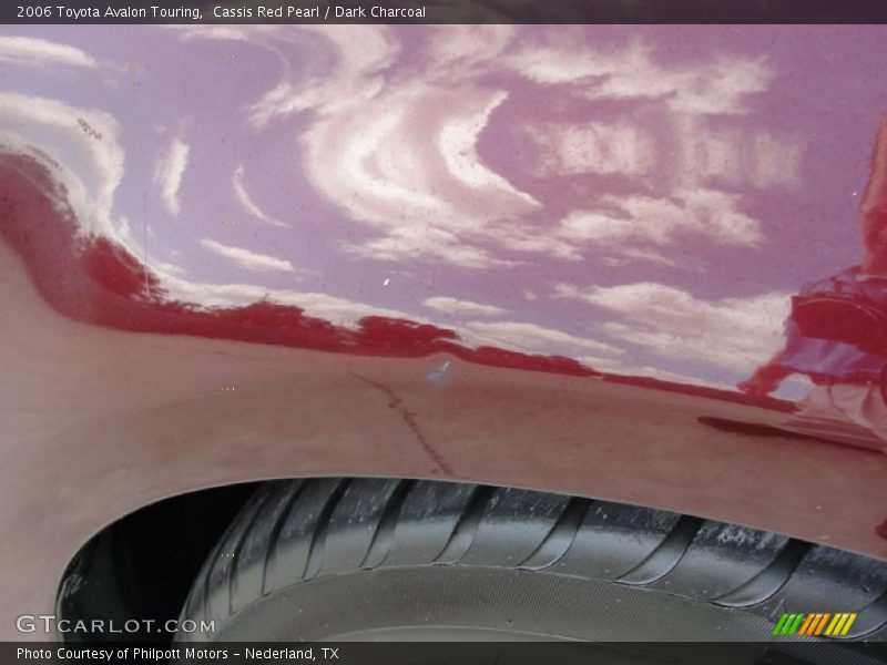 Cassis Red Pearl / Dark Charcoal 2006 Toyota Avalon Touring