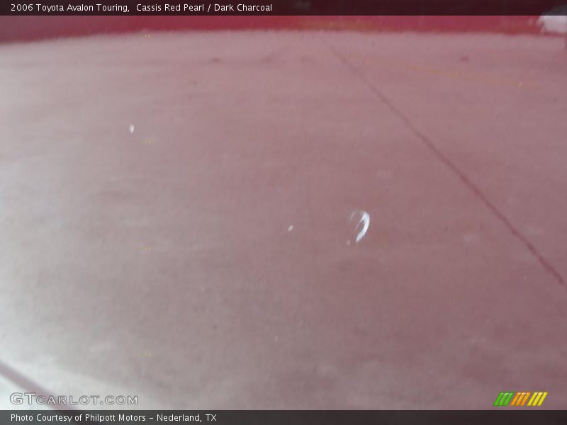 Cassis Red Pearl / Dark Charcoal 2006 Toyota Avalon Touring