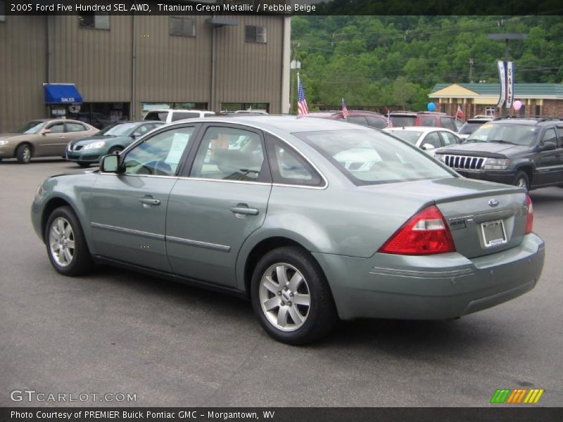 Titanium Green Metallic / Pebble Beige 2005 Ford Five Hundred SEL AWD